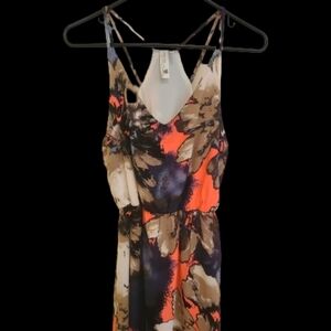 Pink Owl Abstract Summer Dress